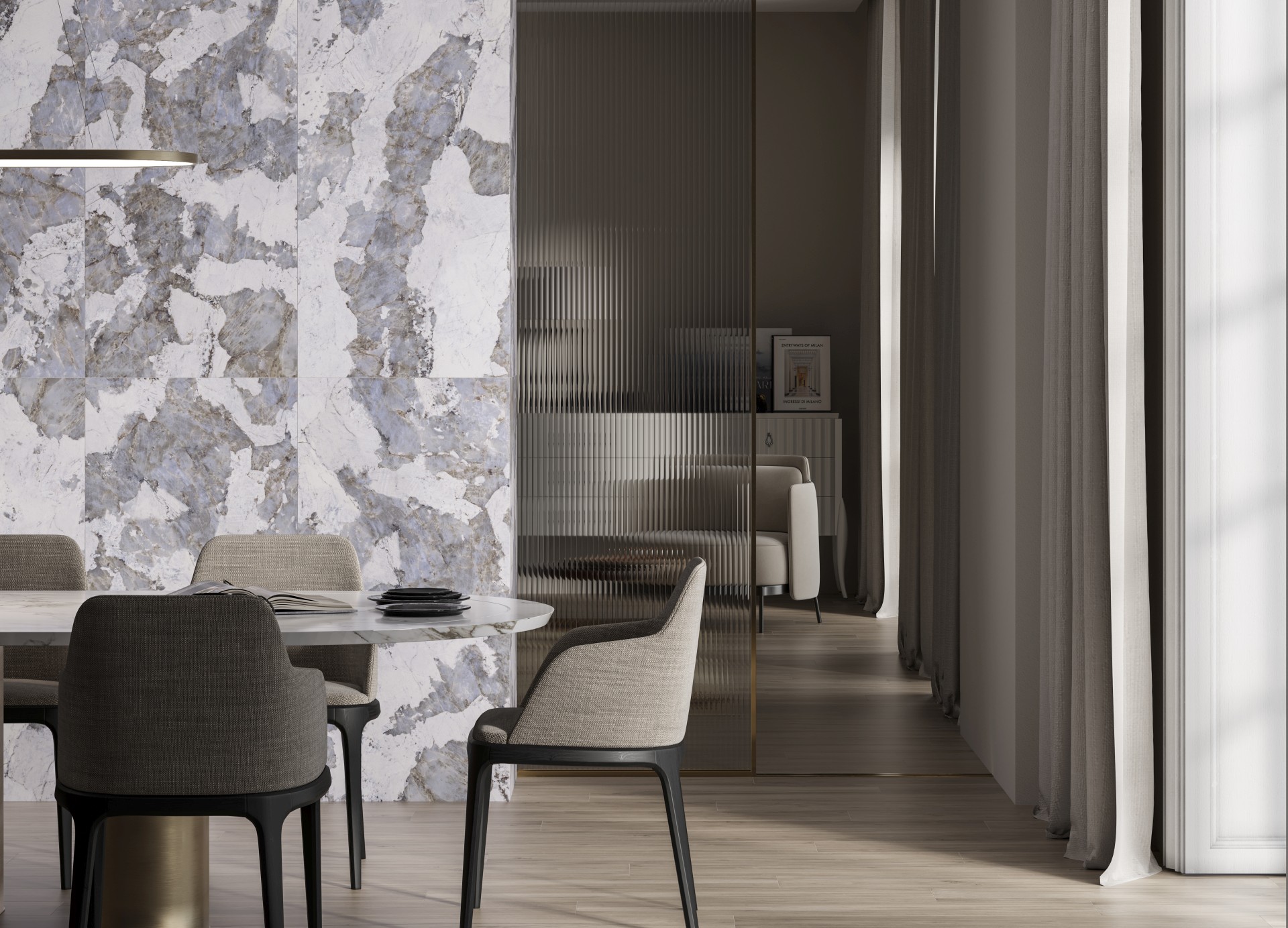 Ступень Керранова Usadba Grey Beige K-2601/MR/st01/300x1200x10 серый