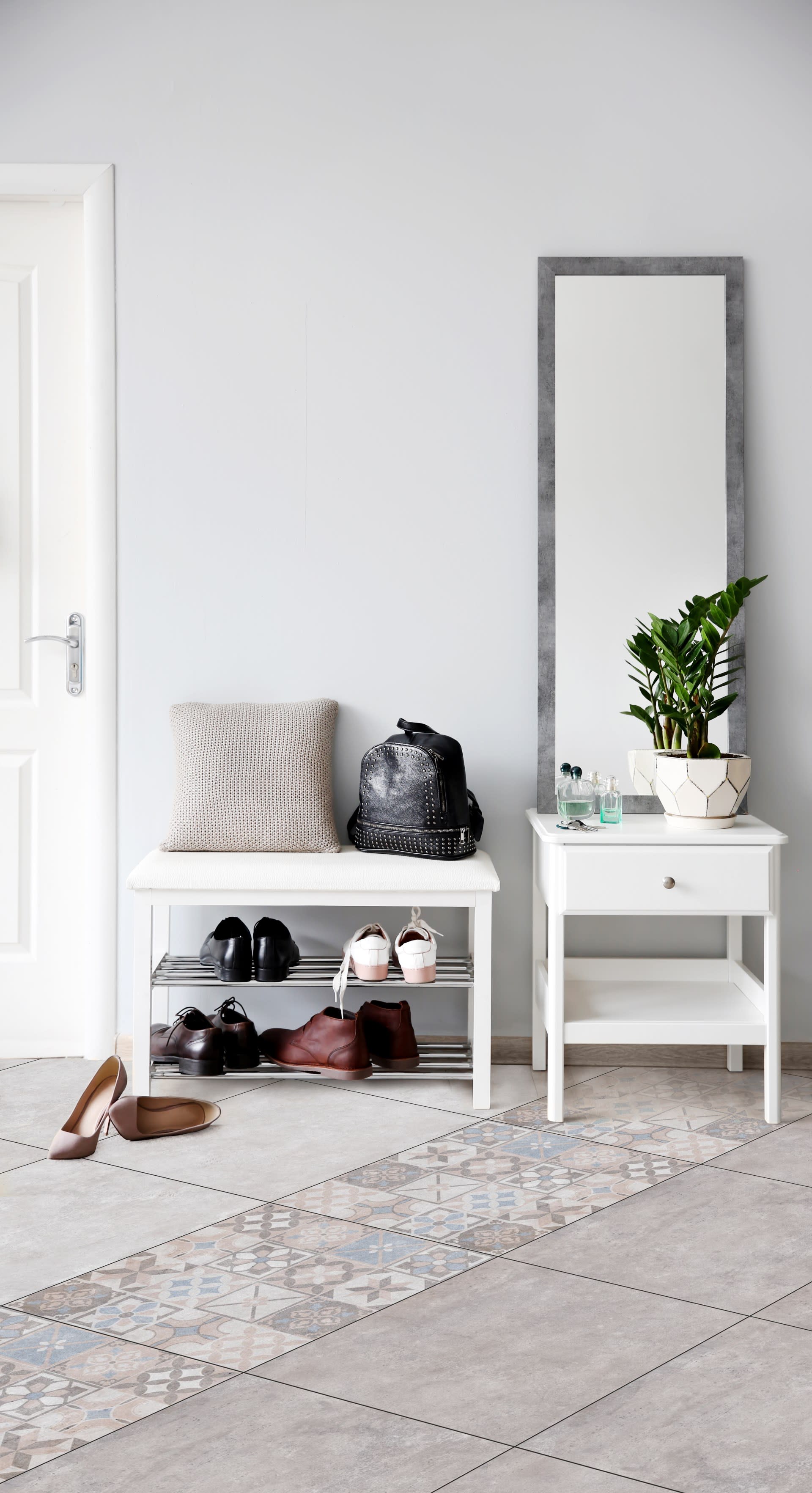 Декор Lasselsberger Македония 6046-0394 серый 45x45