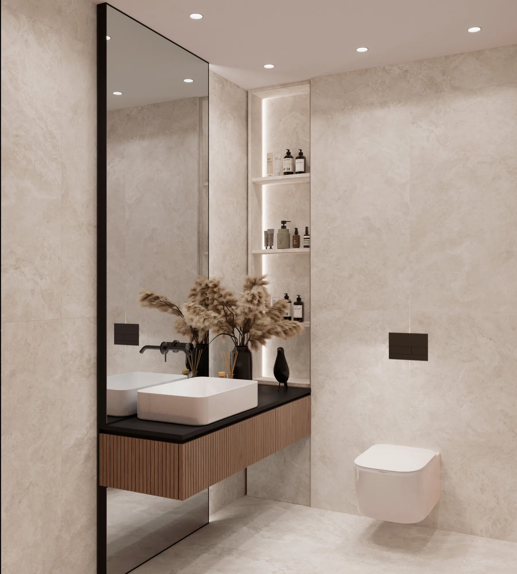 Керамогранит Аркадия Керамика RT7014-P Arawak Grey Matt Rustic Punch 60x120 серый