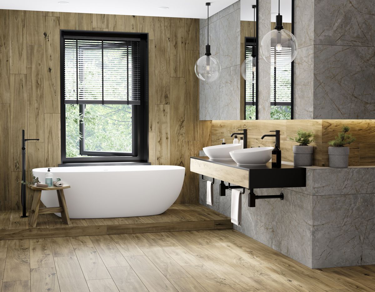 Керамогранит Khvoya Beige 20x120 K-2320/SR/200x1200x11