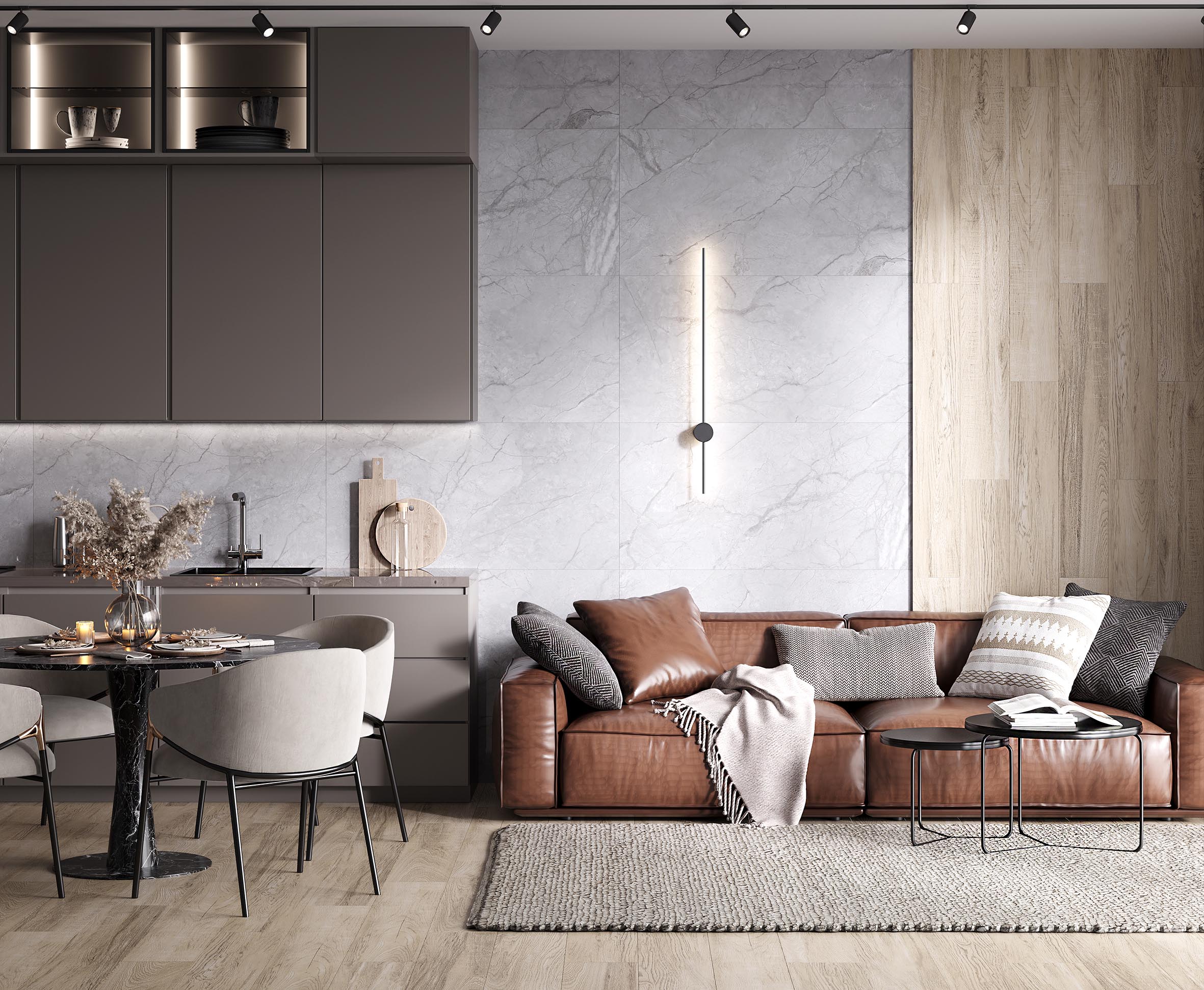 Керамогранит Laparet Antalya Grey 60x60 матовый