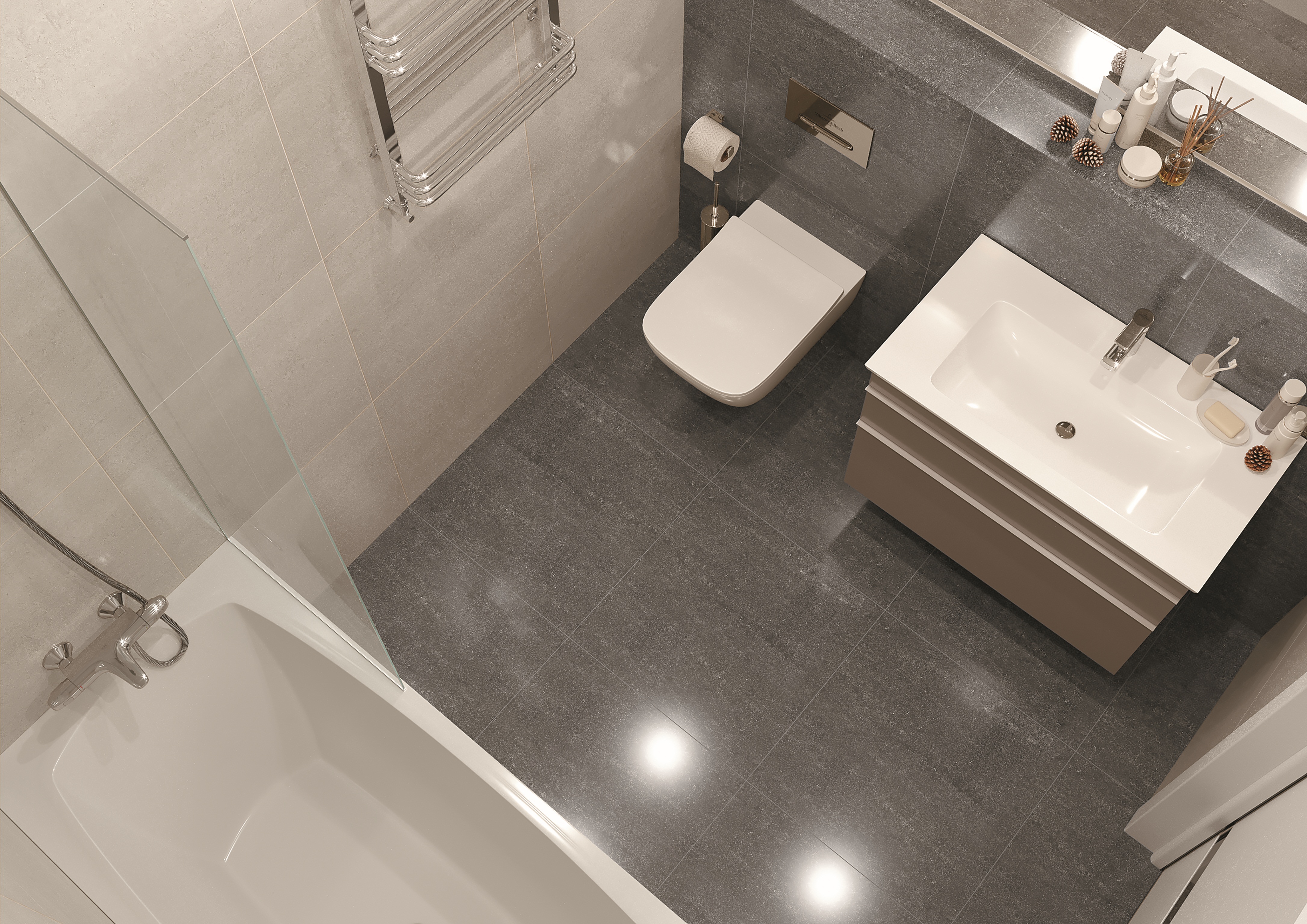 Мозаика Grasaro Travertino Red Brown 30x30 G-460/PR/m01/300x300x10