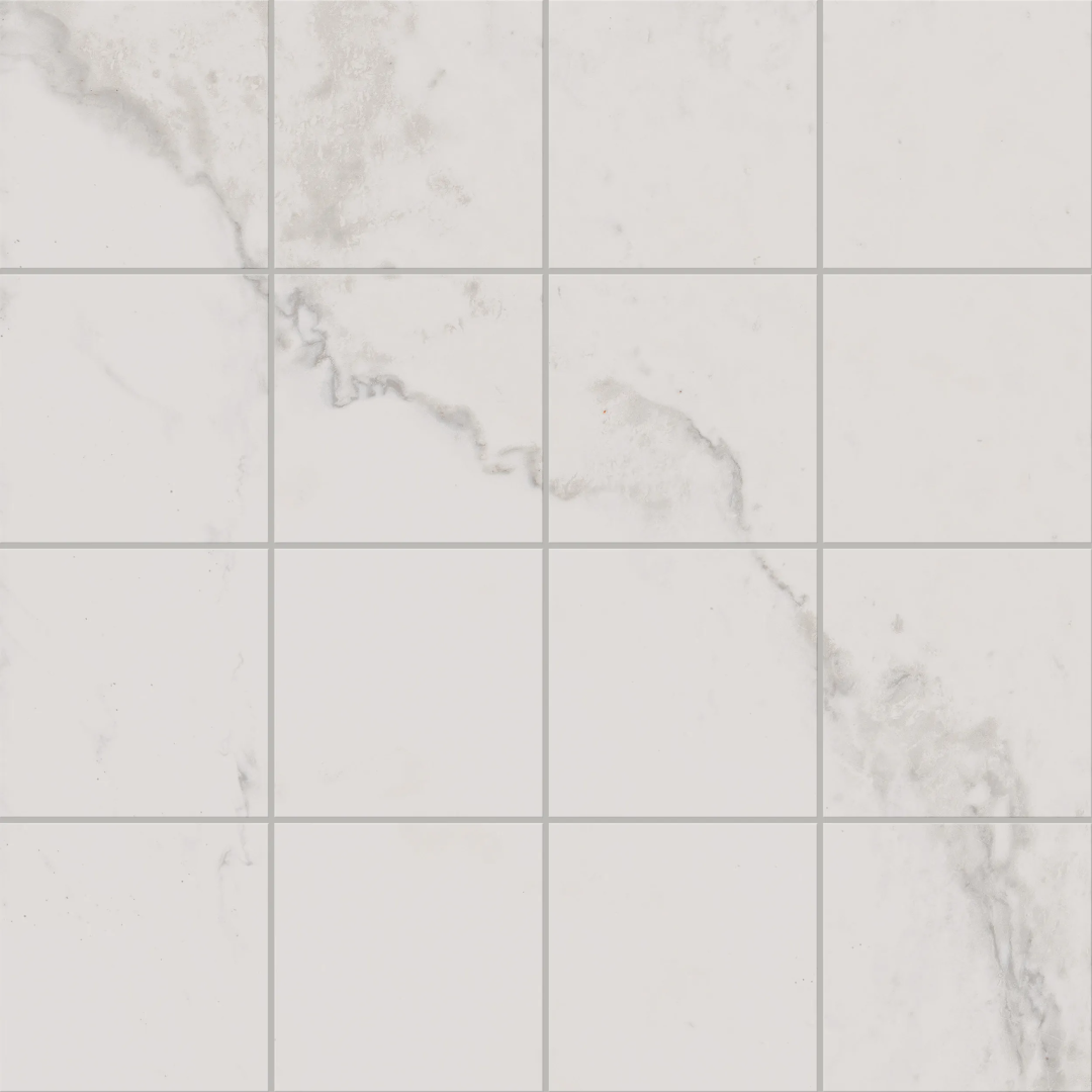 Фальшмозаика Estima MO01 Melody White Grids FalseMosaic/MO01_NS/39,8x39,8x8/Grids/ белый 39.8x39.8