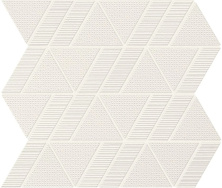 Мозаика Atlas Concorde Aplomb White Mosaico Triangle 31.5x30.5 A6SP