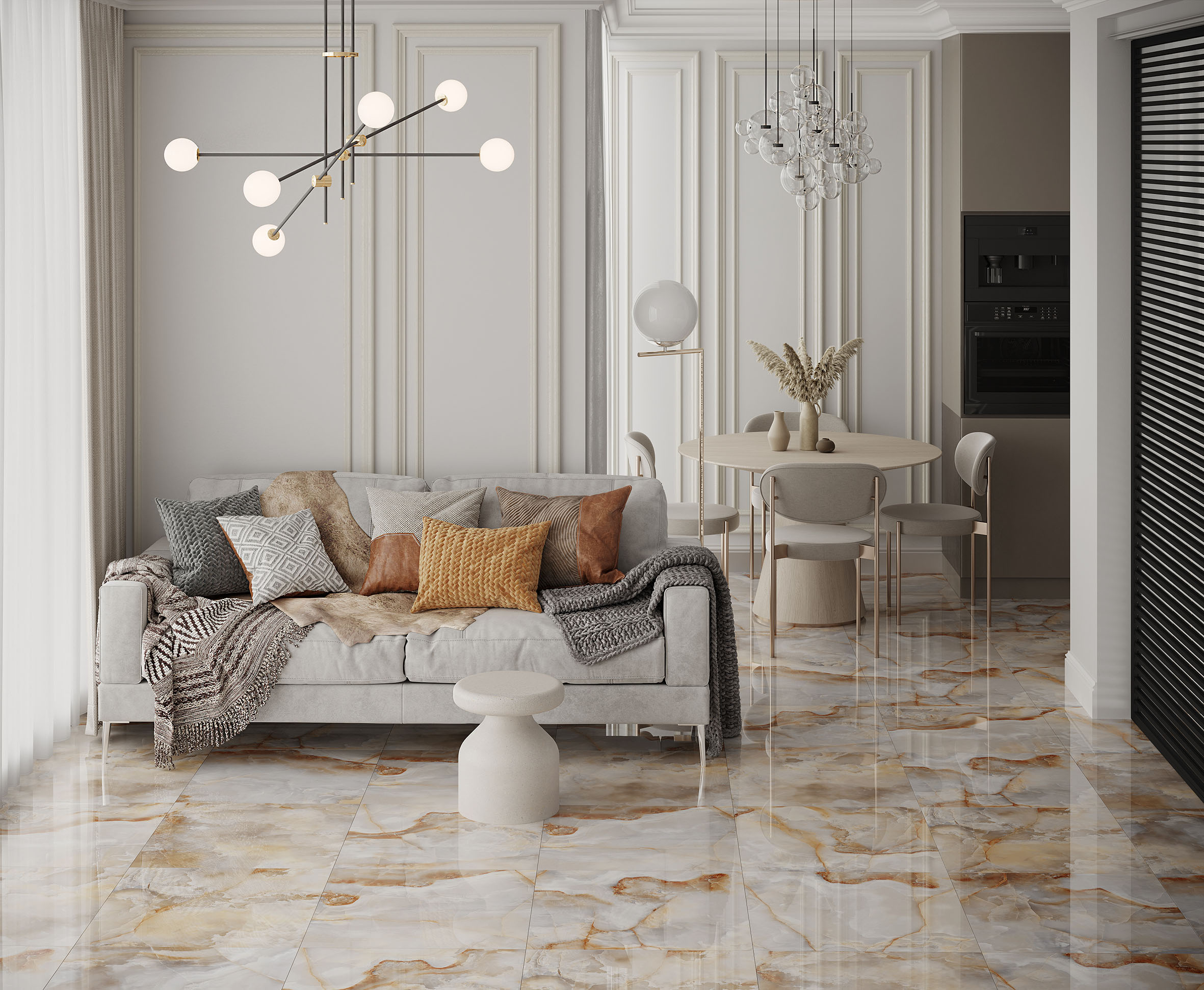 Керамогранит Laparet Musica Candy 60x60 полированный