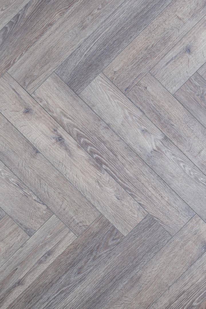 Кварцвиниловая плитка Aqua Floor Parquet Plus AF6014PQ+ 720x120 Дуб Темный замковый кварц винил напольный