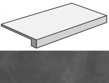 Ступень фронтальная Italon Континуум Петрол 33x60