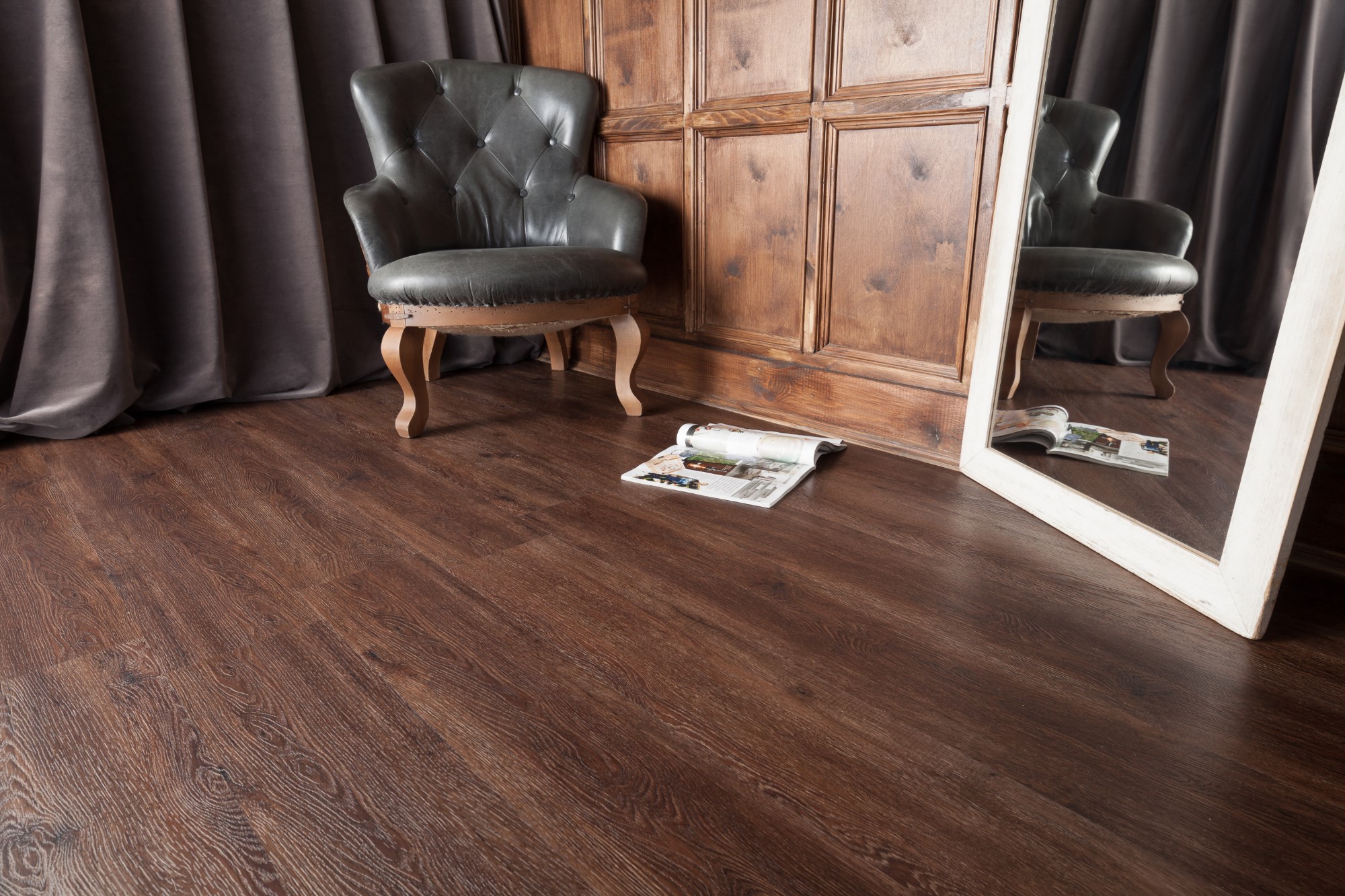 Кварцвиниловая плитка Aqua Floor Nano AF3215N 1221x180 Дуб Светлый замковый кварц винил напольный