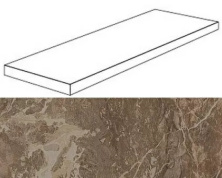 Ступень угловая правая Atlas Concorde Privilege Moka 33x120