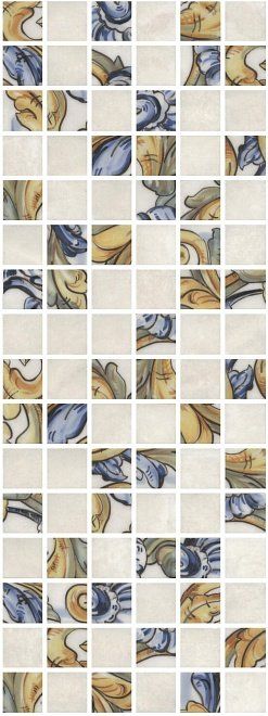 Декор Kerama Marazzi MM15129A Площадь Испании мозаичный 15x40