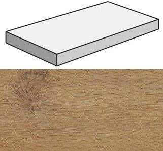 Ступень угловая правая Atlas Concorde Oak Reserve Pure 33x120