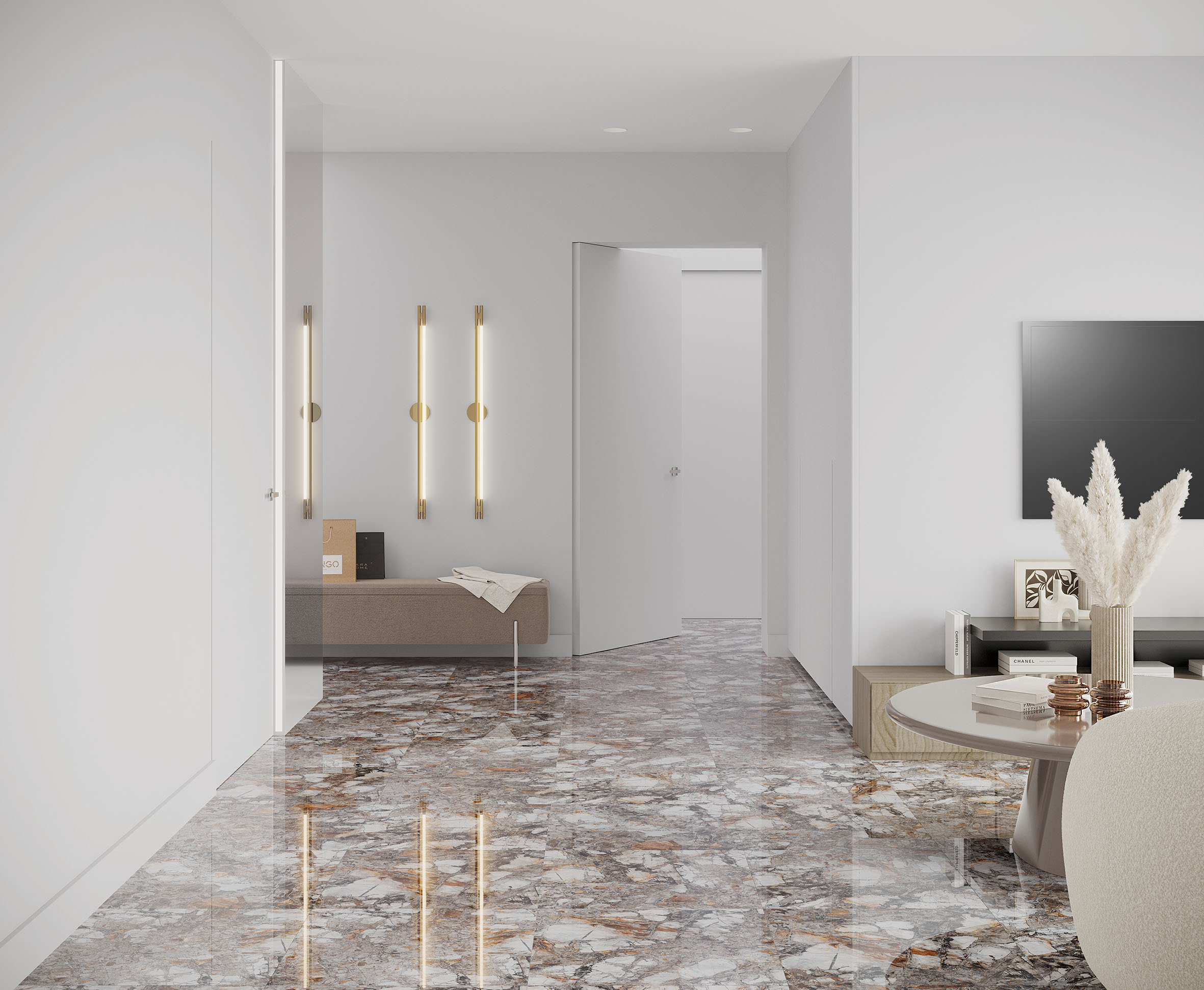 Керамогранит Laparet Maia Gray 60x60 полированный