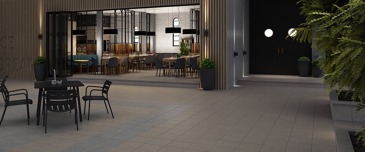 Плинтус Эксагрэс Remate Recto Milan Gris 3x33 серый