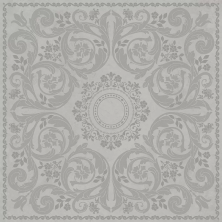 Декор Керама Марацци Venezia Риальто 2 серый матовый обрезной 80х80