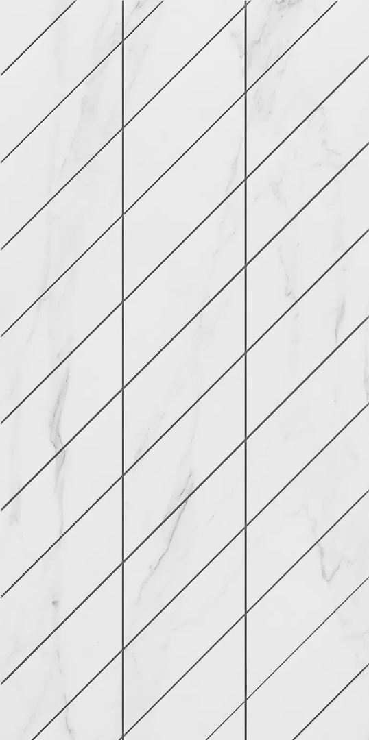 ФальшмозаикаEstima SM01 Ametis Supreme Platinum Corner Right 30x60 белый непол.