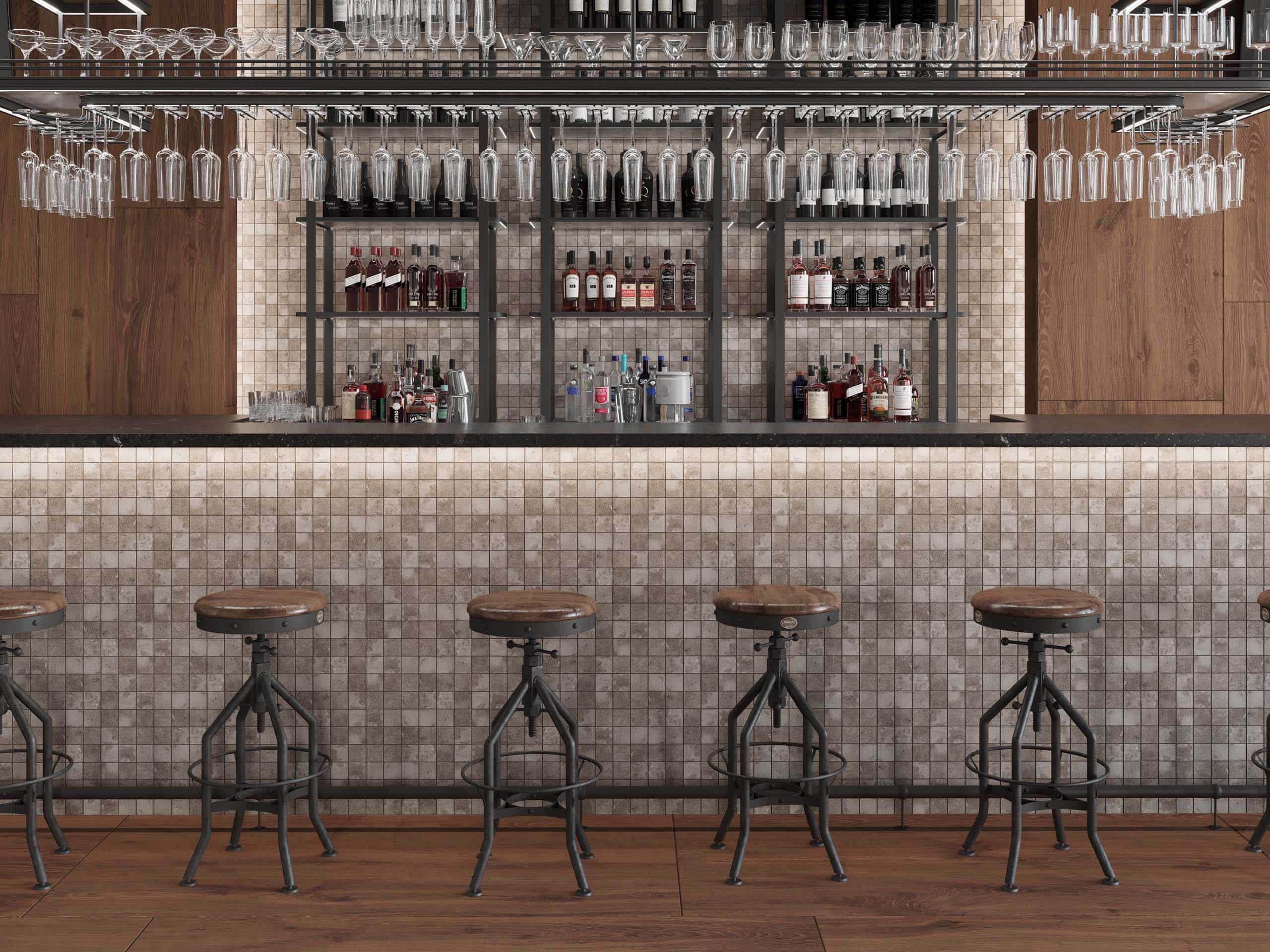 Керамогранит Estima AV03 Ametis Alavesa Moka 80x160 коричневый