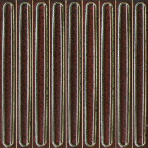 Декор Kerama Marazzi KMD2SOB003BN чипсет Далия красный темный глянцевый 20x20