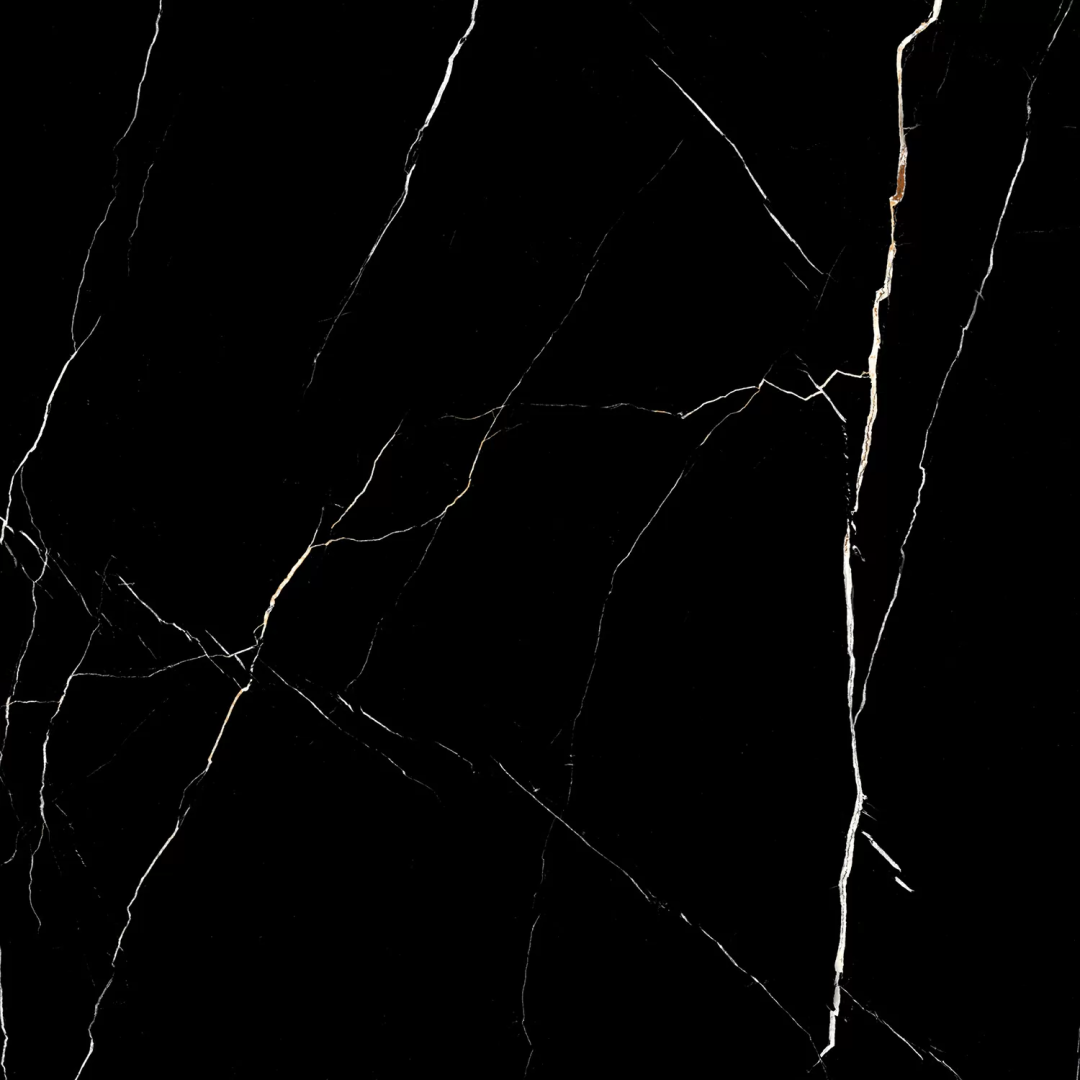 Керамогранит СтароСлэбс Marquina Olpse Luminous 120x120 черный