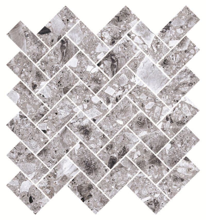 Мозаика Terrazzo Light Grey 28.2x30.3 K-331/MR/m06/282x303x10