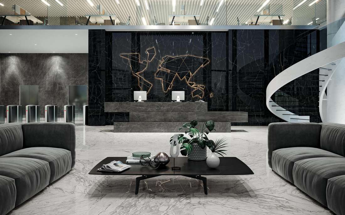 Керамогранит Marvel Grey Fleury Lapp. A7F8 75x150