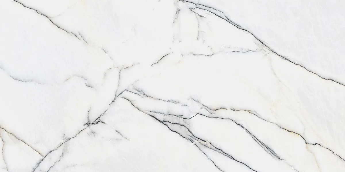 Керамогранит Старо Слим Panda White 5mm Matt 60x120 белый