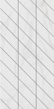 Фальшмозаика Estima SM02 Ametis Supreme Gold Corner Left 29.8x59.8 белый полир.