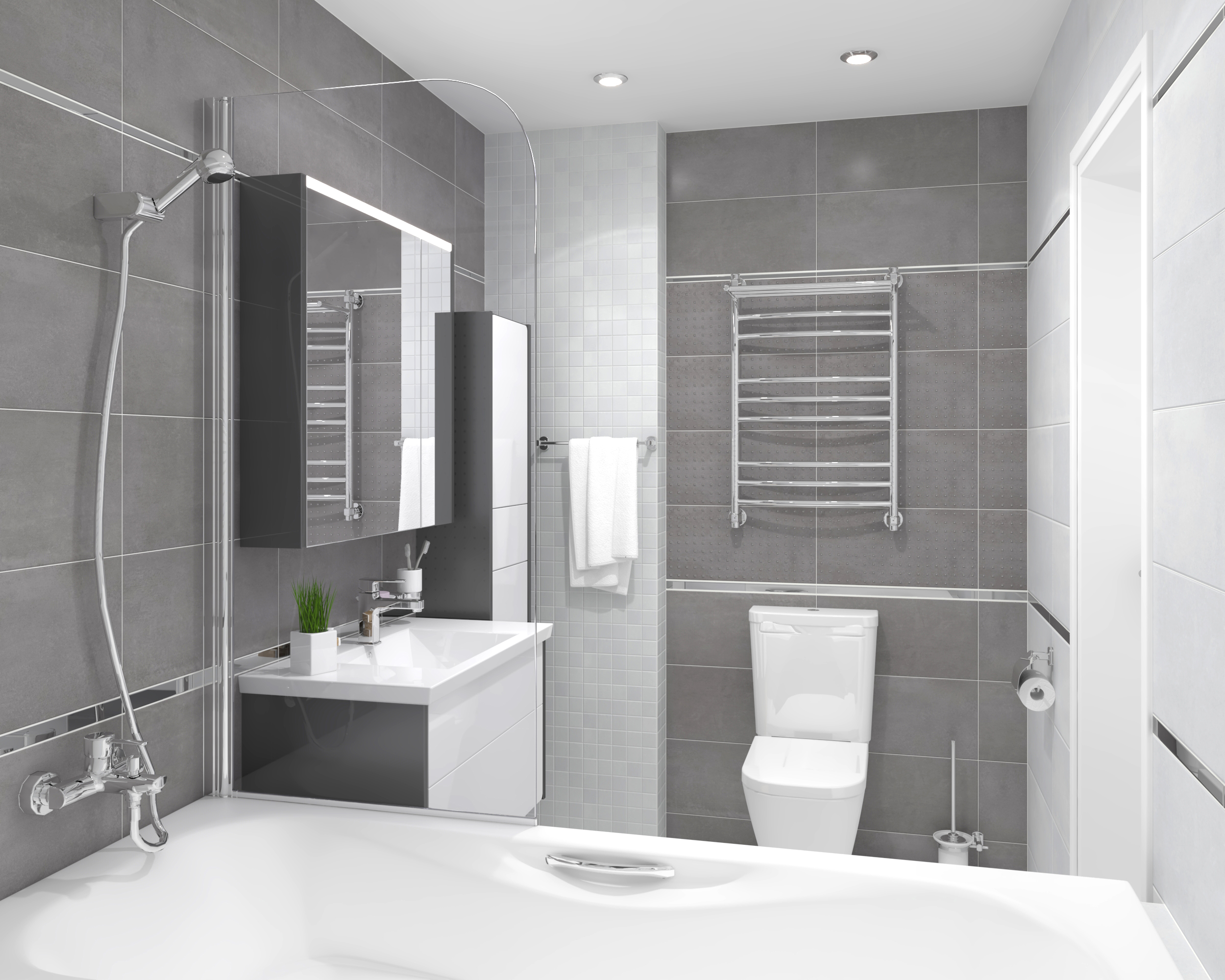 Мозаика (MM34042) Laparet Depo мозаичный серый 25x25 матовый