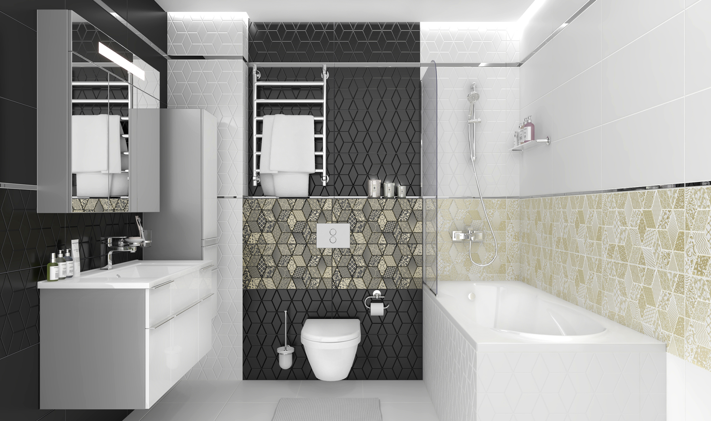 Декор Laparet Tabu Bomond чёрный 30x60 матовый