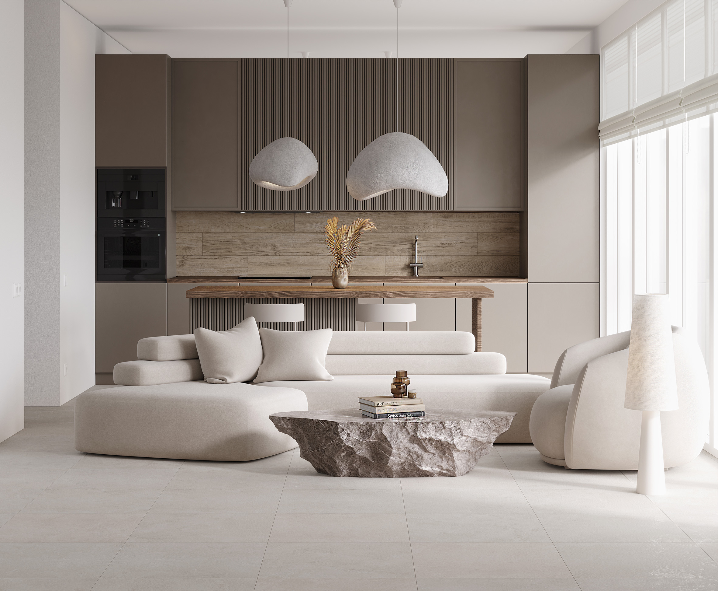 Керамогранит Laparet Charon Cream 60x60 матовый