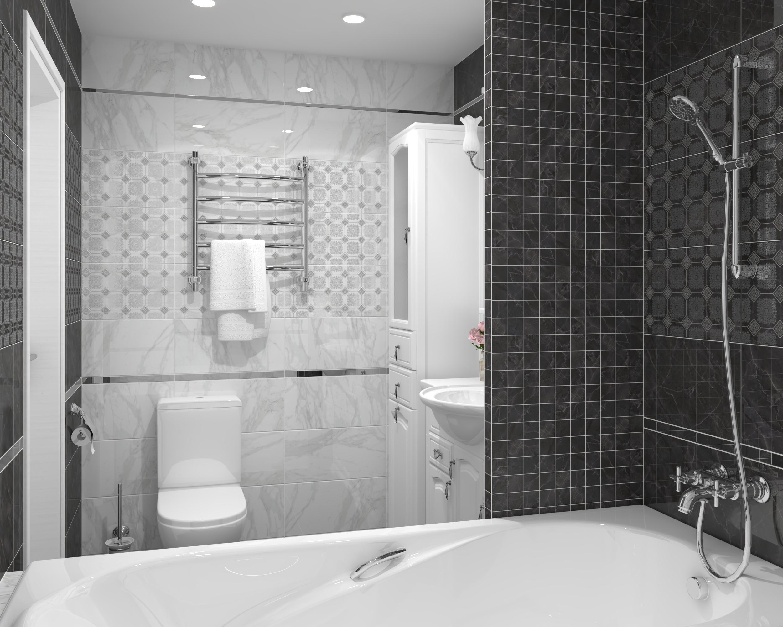 Мозаика (MM34037) Laparet Olimpus мозаичный белый 25x25 глянцевый