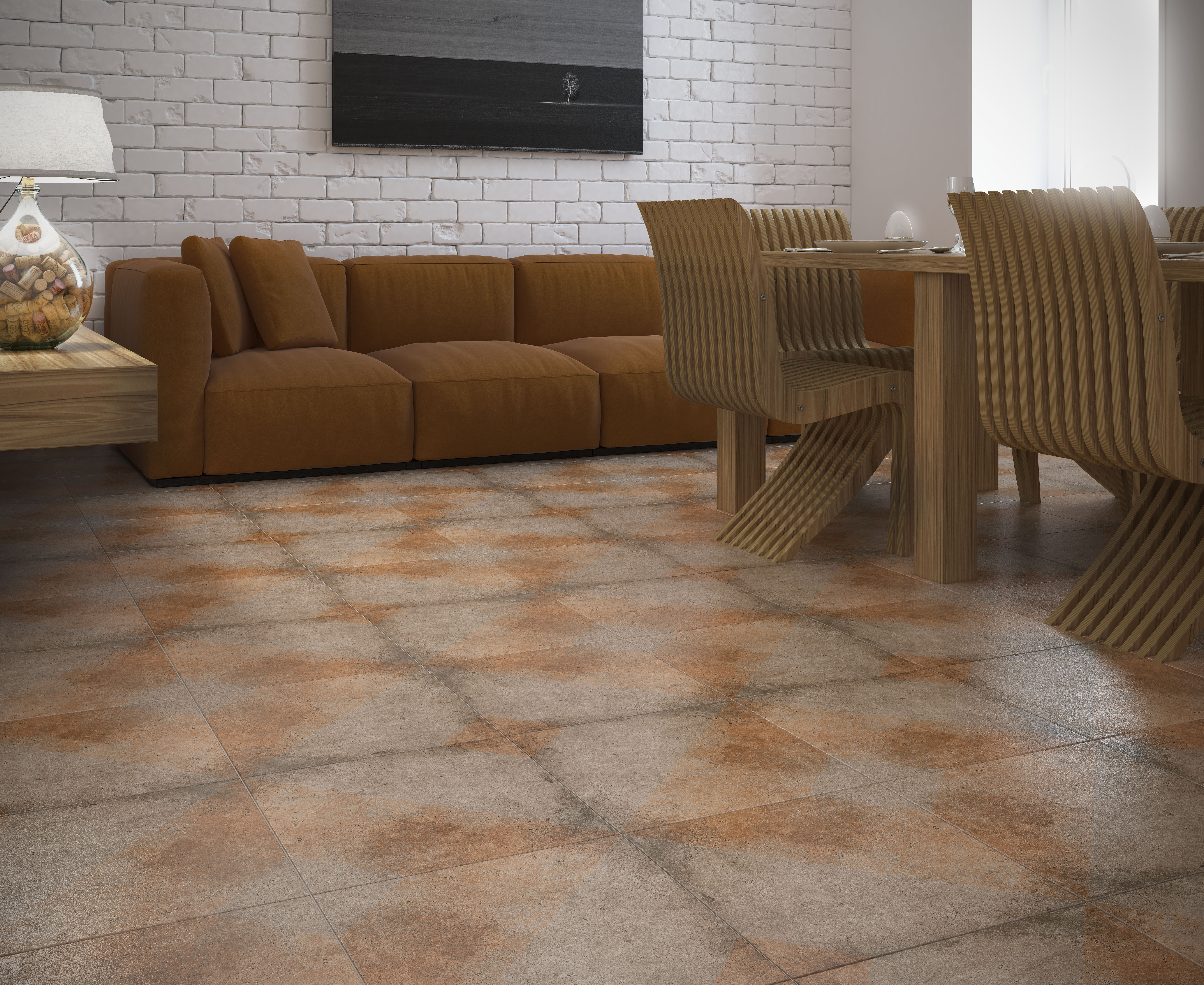 Вставка Grasaro Tivoli Grey 9.5x9.5 G-242/S/t03/95x95x9