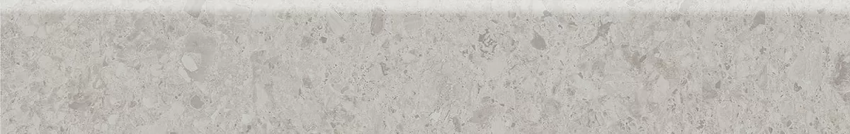 Плинтус Керама Марацци Venezia Чеппо ди Гре серый светлый матовый обрезной 60х9,5