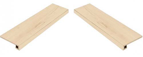 Ступень угловая левая Italon Element Wood Acero 33x120