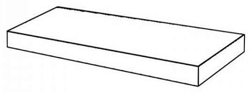 Ступень Italon Авангард Оак 160 угловая правая 620070002791 бежевый 33x160