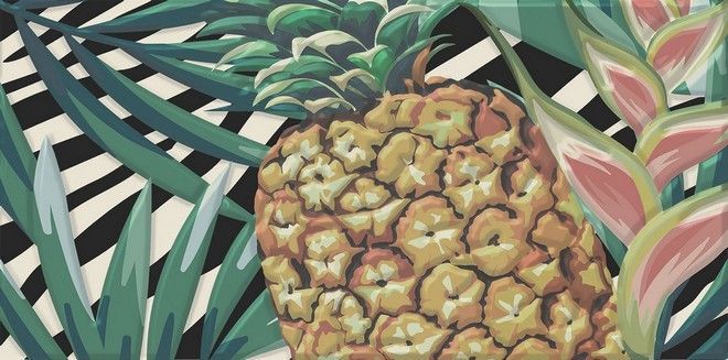 Декор Kerama Marazzi Пальмейра 2 9.9x20 HGD\A493\19056