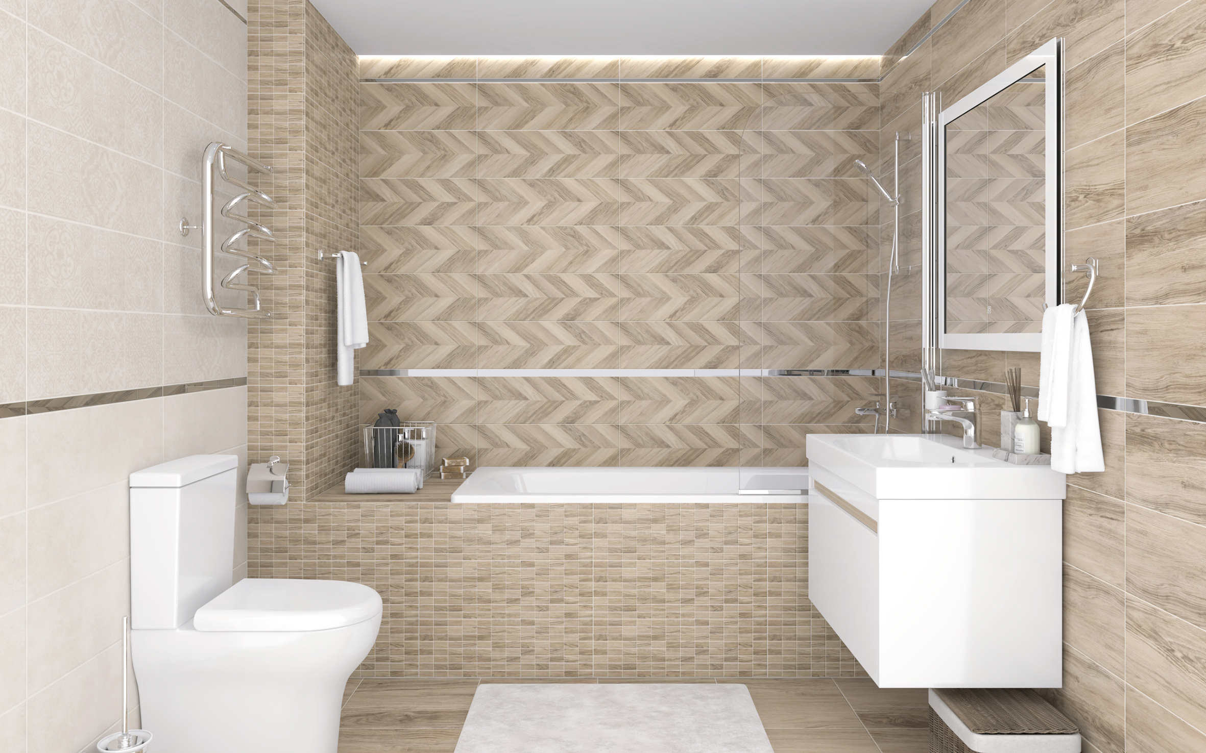 Панно (VT\A36\6x\60039) Laparet Amber из 6-х шт. 60x120 матовый