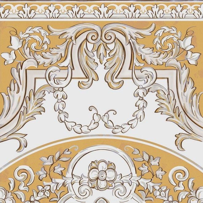 Декор Kerama Marazzi Алмаш продолжение угла жёлтый 30x30 HGD\B511\SG9174