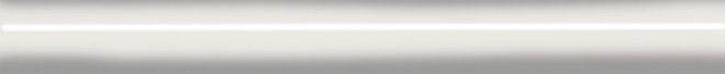 Бордюр Kerama Marazzi Гарса белый матовый обрезной 2.5x25 SPB008R