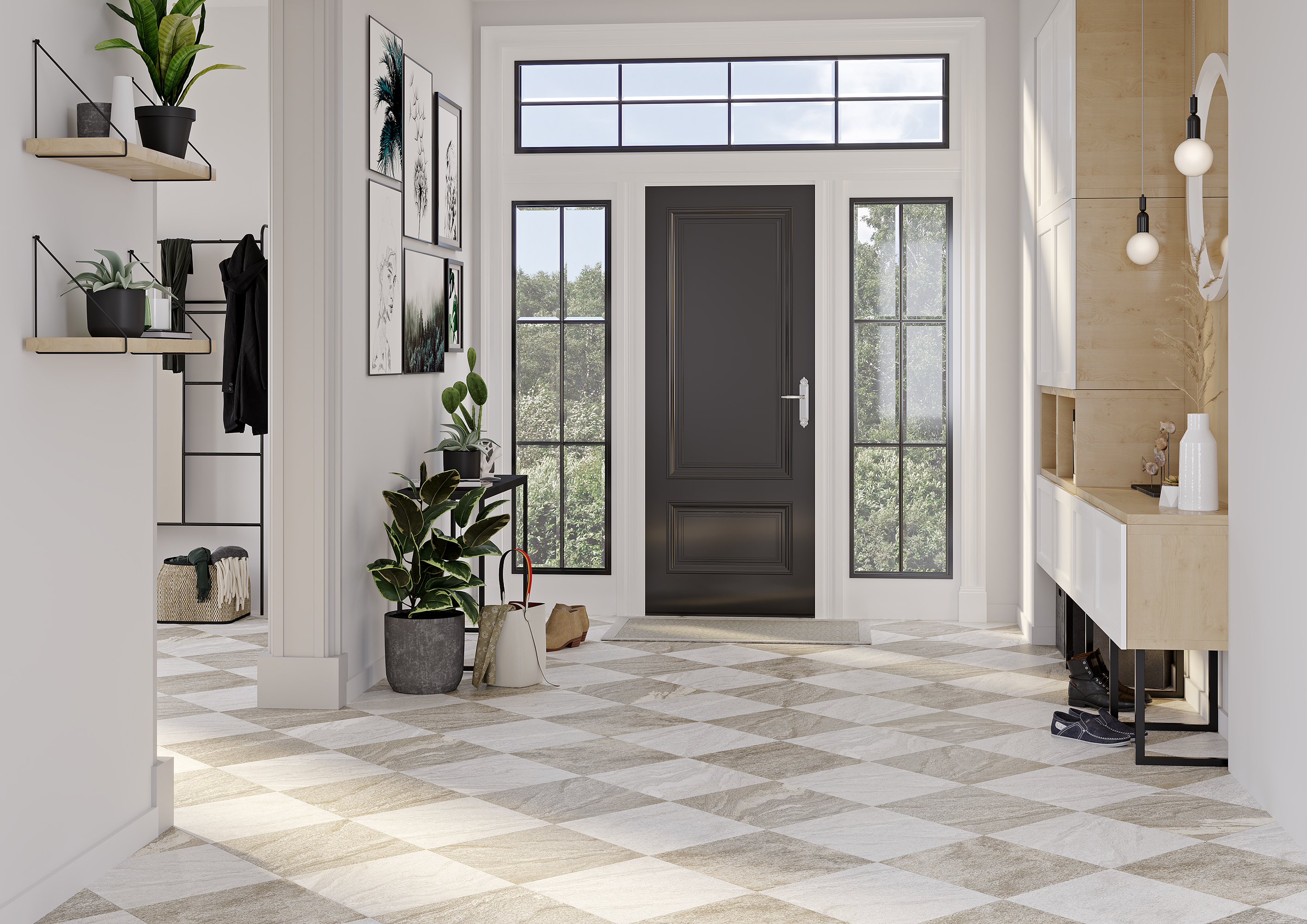 Плинтус Grasaro Castello Grey 7.6x40 G-165/S/p01/76x400x8