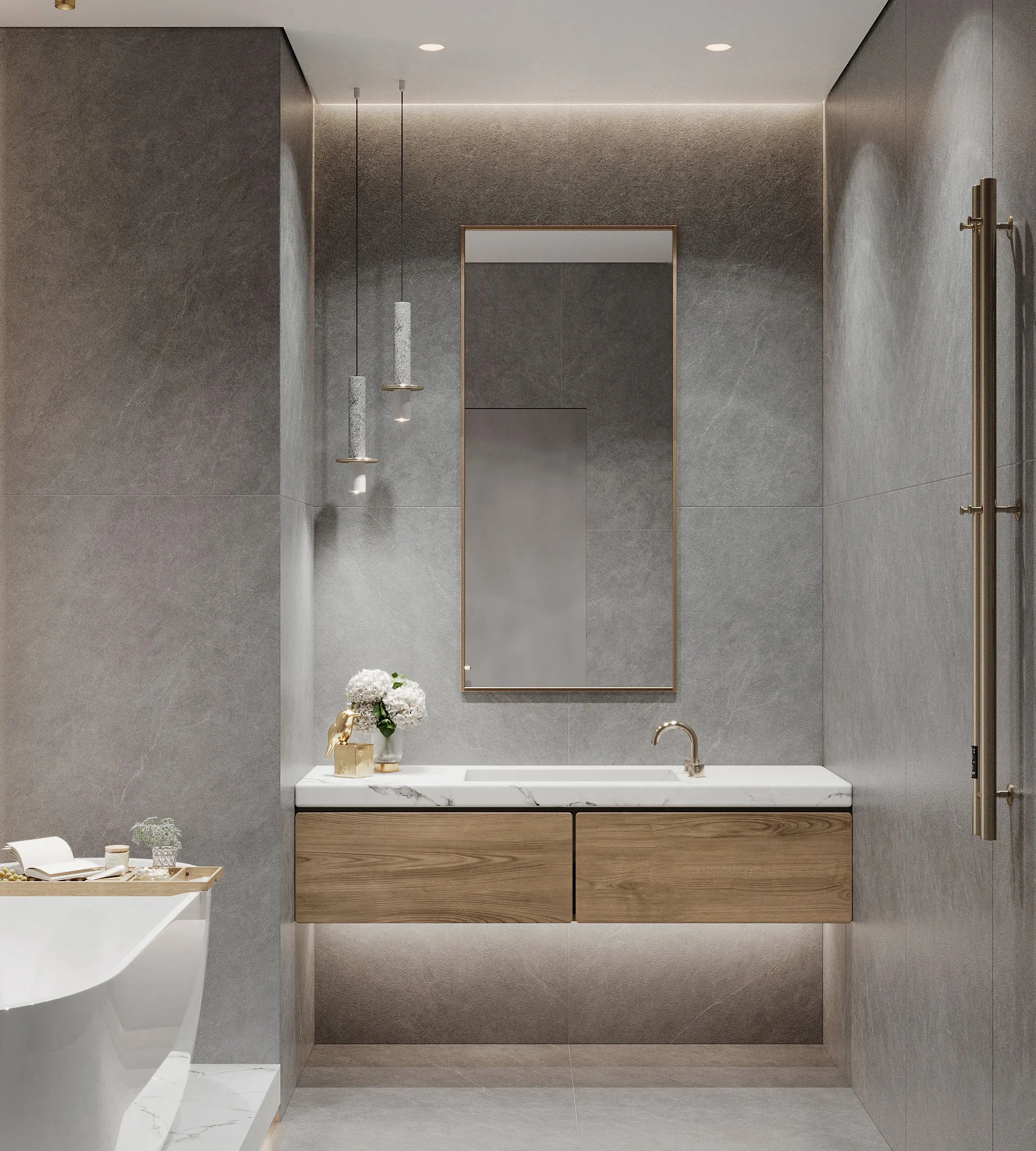 Керамогранит Креанза CZ-SL03-B Listello Nero Solido 80x160 черный