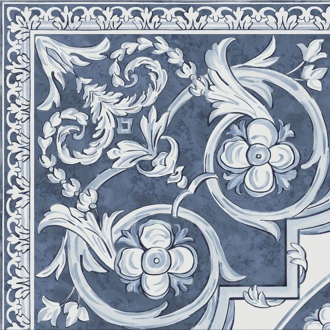 Декор Kerama Marazzi Алмаш угол cиний 30x30 HGD\A509\SG9174