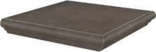 Ступень Kerama Marazzi KM4040G0031NGTA угловая Хадду коричневый матовый 34x34