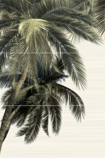 Панно Alma Ceramica Дель Маре PWU09DLM3 зеленый 50x74.7