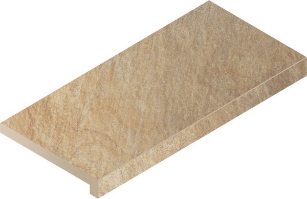 Ступень Италон Дистрикт Сэнд Х2 угловая правая 620070000710 бежевый 33x60