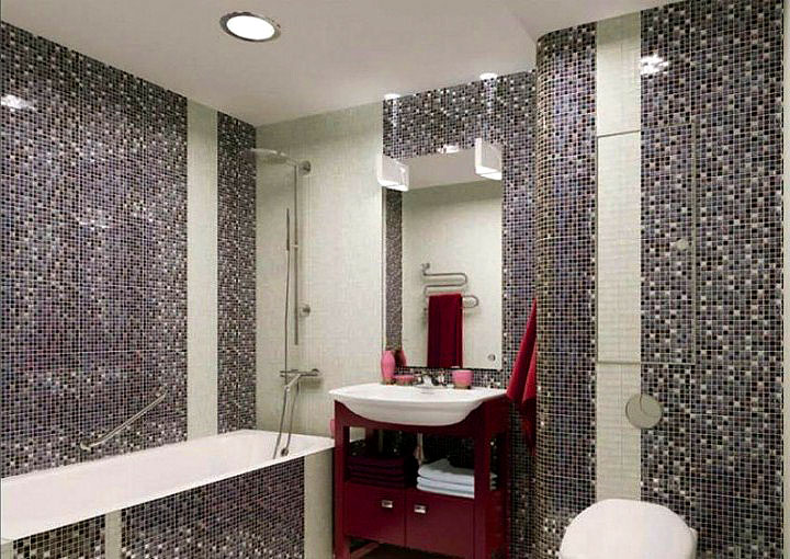 Мозаика NSmosaic 20LK02 черный (сетка) 32.7x32.7