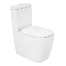 Унитаз-компакт безободковый Cezares Lux CZR-159-CPR, бачок CZR-158-T