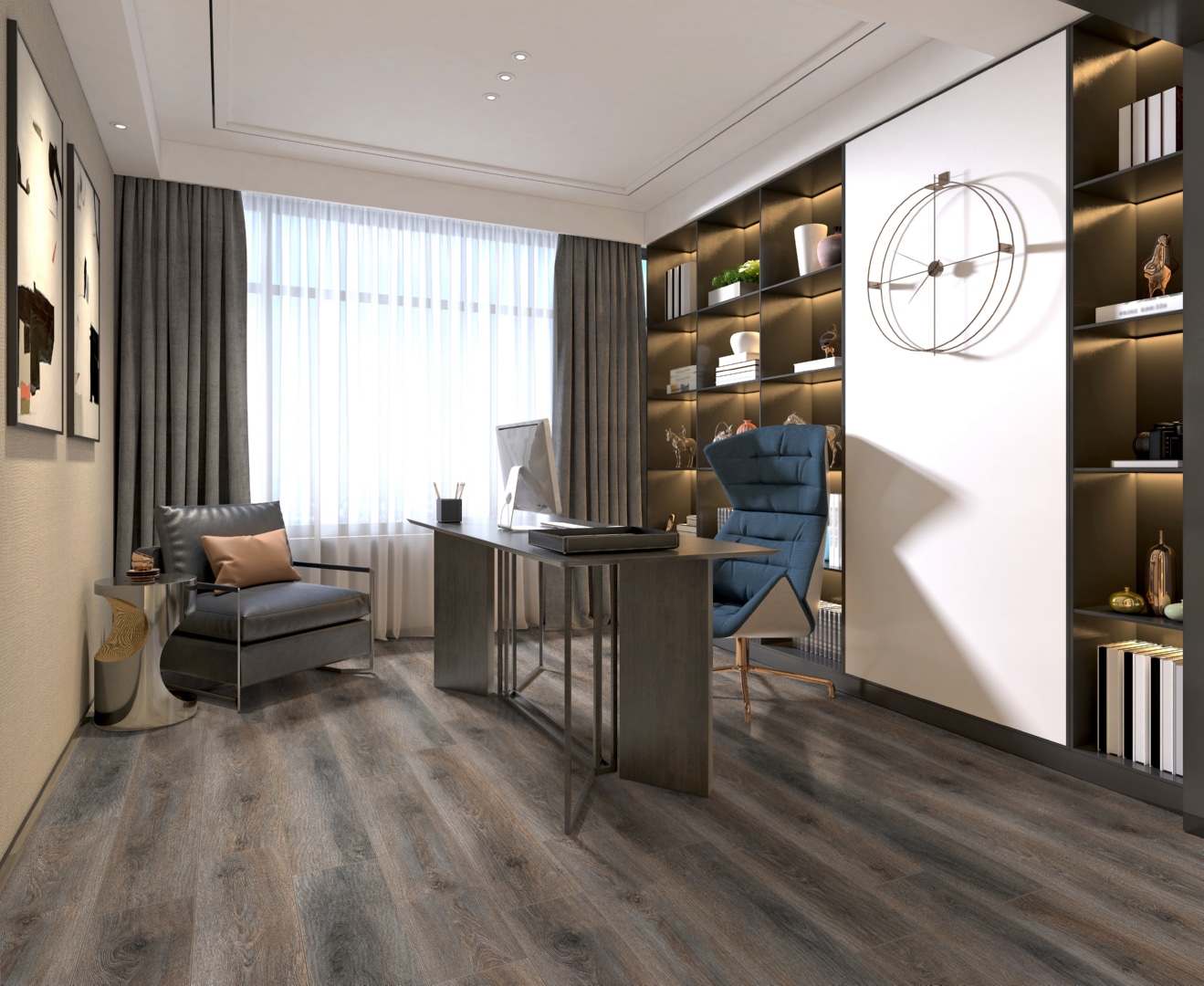 SPC ламинат Stronghold ELTZ Дуб Трафальгар 8014-5