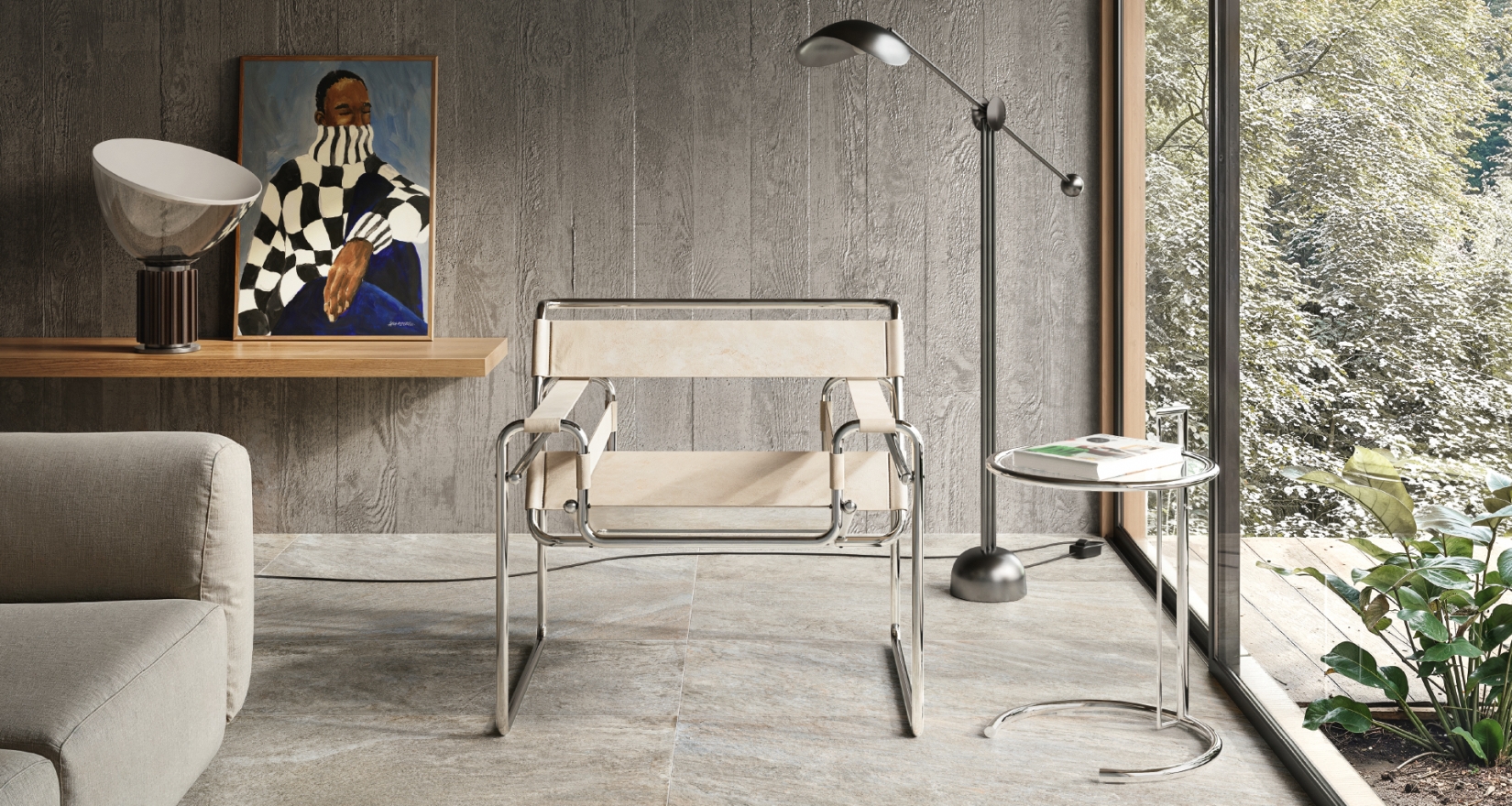 Керамогранит Италон Магма Альпи Грин 600180000072 зеленый 120x278