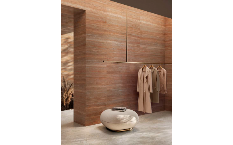 Керамогранит Vitra StoneSystem Терра Кремовый 60x120 матовый рельефный