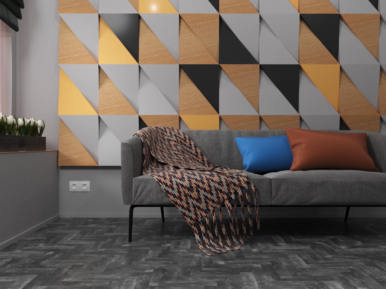 Кварцвиниловая плитка Fine Floor Craft Small Plank FF-463 Венге Биоко кварц винил напольный